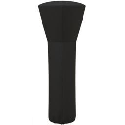 Costway Black Outdoor Patio Heater Cover with Zipper - Size: 36 x 25 x 6cm - Wilko