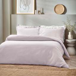 Yard Super King Blush Waffle Duvet Set - Pink - Yard Living - Wilko