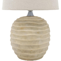 Acacia Home Fabric Shade Table Lamp 44 x 20 x 20cm - Multi - Wilko - thumbnail 4