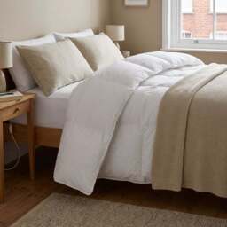 Divante King Size White Hotel Cotton Duvet 10.5 Tog - Wilko - thumbnail 5