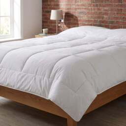 Divante King Size White Hotel Cotton Duvet 10.5 Tog - Wilko - thumbnail 3