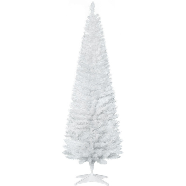 Everglow White Artificial Christmas Pine Tree 5.9ft - Size: 6ft - Wilko - image 1