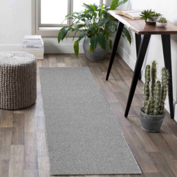 Desire Rugs Simple Silver Low Pile Felt Backing Tufted Rug 170 x 120cm - Size: 120 x 170cm - Wilko - thumbnail 7