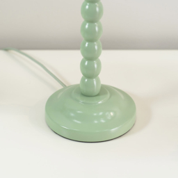 ValueLights Bobbins Pink Aztec Shade Sage Green LED Table Lamp - Size: 52 x 27 x 27cm - Wilko - thumbnail 4
