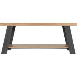 Seconique Eddie Grey and Sonoma Effect Coffee Table - Size: 55 x 110 x 45cm - Wilko - thumbnail 4