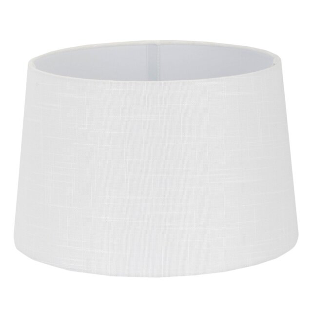 White Linen Textured Shade Large - Wilko - image 1