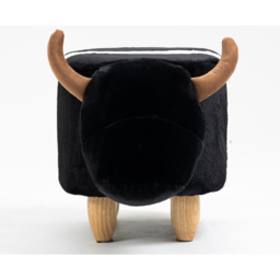 Gardeco Beltie The Belted Cow Footstool - Size: 36 x 61 x 32cm - Black & White - Wilko - thumbnail 4