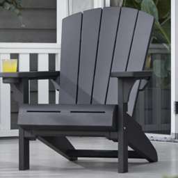 Keter Alpine Grey Set of 2 Adirondack Chairs - Size: 94 x 80 x 99cm - Wilko - thumbnail 1