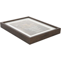 Thetford Dark Wood Effect Frame Brown 6 x 8in - Wilko - thumbnail 4