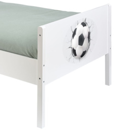 Liberty House Toys Single White Football Kids Bed - Wilko - thumbnail 6