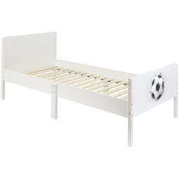 Liberty House Toys Single White Football Kids Bed - Wilko - thumbnail 4