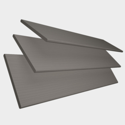 Caecus Faux Wood Venetian Blind Dark Grey 75cm x 200cm - Size: 200 x 75 x 5cm - Wilko - thumbnail 3