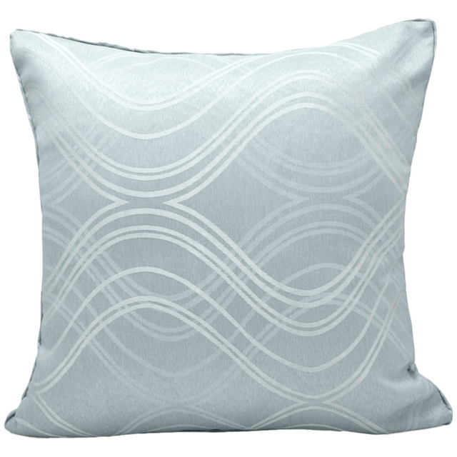 Velosso Clarissa Duck Egg Filled Cushion 43 x 43cm 2 Pack - Blue - Wilko - image 1