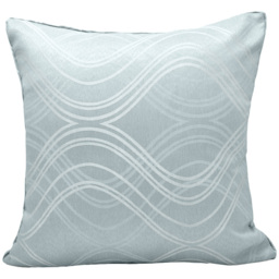Velosso Clarissa Duck Egg Filled Cushion 43 x 43cm 2 Pack - Blue - Wilko - thumbnail 1