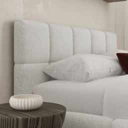 DS Living Ovella Super King Size Dove Cubed Ottoman Bed - Grey - Wilko - thumbnail 5