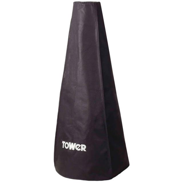 Tower Wood Burner Chiminea Weatherproof Protective Cover - Size: 117.5 x 54 x 20cm - Black - Wilko - image 1