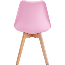 Eva Pink Padded Single Dining Chair - Size: Set of 1 - MCC - Wilko - thumbnail 6