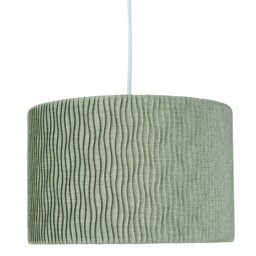 Crinkle Shade - Green - Wilko