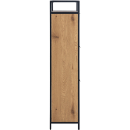 Florence Seaford 3 Drawer Single Shelf Black and Oak Shoe Cabinet - Furniture To Go - Wilko - thumbnail 5