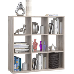 Florence Mauro 9 Shelf Sand Oak Bookcase - Brown - Wilko - thumbnail 6