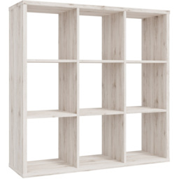 Florence Mauro 9 Shelf Sand Oak Bookcase - Brown - Wilko - thumbnail 3