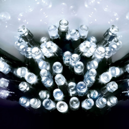 Premier TimeLights 24 Cool White LED Multi-Function Green Cable String Light 2.3m - Size: 4 x 230 x 4cm - Wilko - thumbnail 4