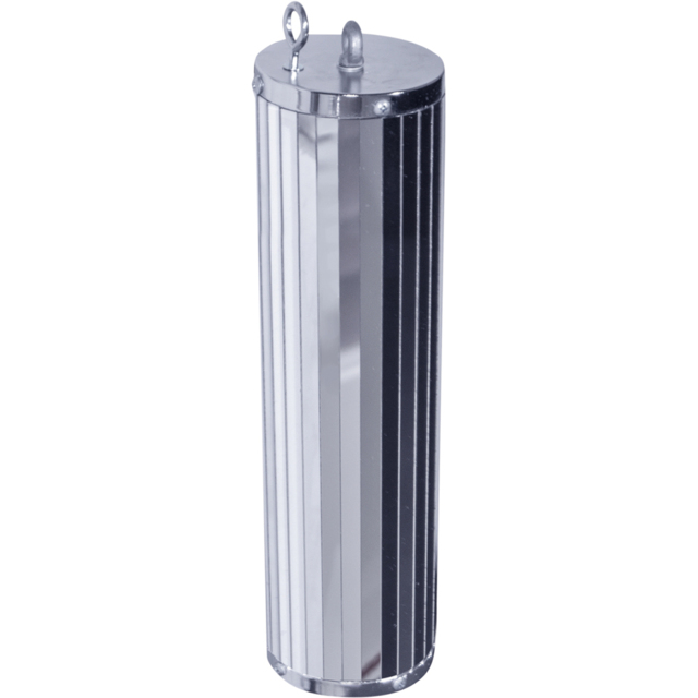 FX Lab Mirror Cylinder 30cm - Size: 9 x 9 x 30cm - Silver - FXLAB - Wilko - image 1