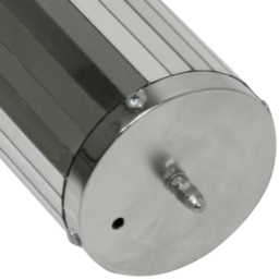 FX Lab Mirror Cylinder 30cm - Size: 9 x 9 x 30cm - Silver - FXLAB - Wilko - thumbnail 5