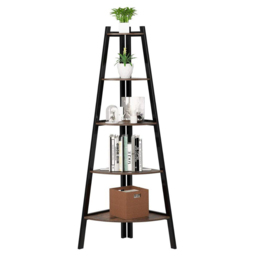 Living and Home Multi Tiered Natural Plant Stand 70 x 160.5cm - Size: 70 x 70 x 160.5cm - Wilko - thumbnail 4