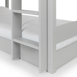 Julian Bowen Trio Dove Grey Triple Sleeper Bunk Bed - Size: Single - Wilko - thumbnail 7