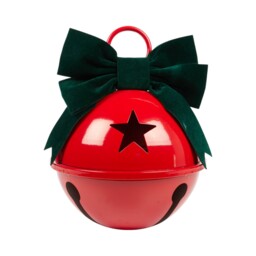 Velvet Bow Bell Wall Decoration - Sleigh Bells Ring - Wilko - thumbnail 7