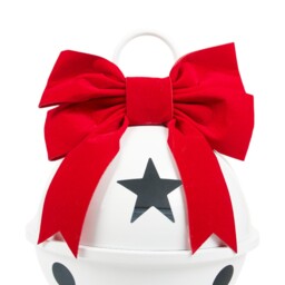 Velvet Bow Bell Wall Decoration - Sleigh Bells Ring - Wilko - thumbnail 6