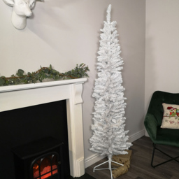 Premier White Pencil Artificial Christmas Tree 6.5ft - Samuel Alexander - Wilko - thumbnail 7