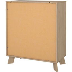 Furniture To Go Ikast 3 Drawer Brown and White Chest of Drawers - Wilko - thumbnail 6