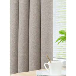 Divante Dusk Blackout Thermal Curtains - Natural/229cm/168cm - Wilko - thumbnail 5