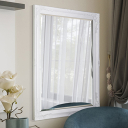 MirrorOutlet Buxton White Wall Mirror 140 x 109cm - Wilko - thumbnail 3