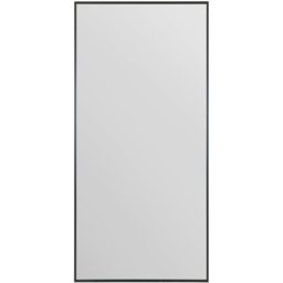 The Artus Black Aluminium Wall Leaner Mirror 174 x 85cm - MirrorOutlet - Wilko - thumbnail 1