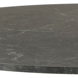 Florence Ibiza Round 4 Seater Dining Table Black and Matt Black - Furniture To Go - Wilko - thumbnail 5