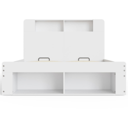 GFW Anya King Size White Integrated Storage Ottoman Bed - Wilko - thumbnail 6
