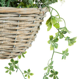 Lavender Hanging Basket - Purple and Green - Size: 31 x 57 x 31 cm - Wilko - thumbnail 7