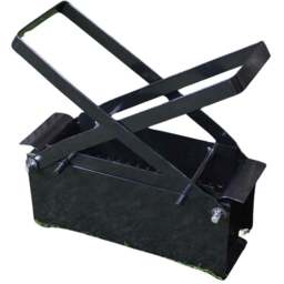 Samuel Alexander Paper Log Brick Briquette Solid Fuel Maker - Size: 33 x 15 x 15cm - Black - Wilko - thumbnail 1