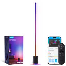 Govee Pro RGBICWW LED Smart Black Floor Lamp with Speaker - Size: 23 x 17.5 x 40.5cm - Multi - Wilko - thumbnail 3