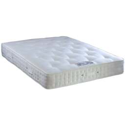 Tennyson Single 4000 Twin Pocket Sprung Natural Orthopaedic Mattress - White - Bedmaster - Wilko