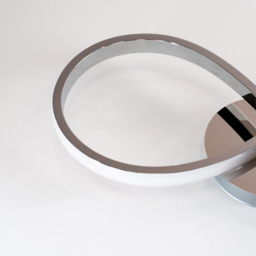 ValueLights Infinity Chrome Swirl Integrated LED Ceiling Light - Size: 41 x 18.5 x 8cm - Silver - Wilko - thumbnail 4