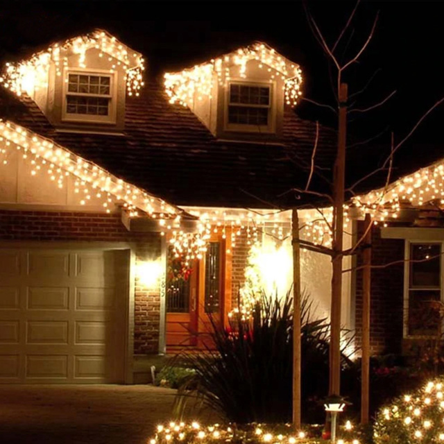 Best Artificial Warm White LED Icicle Light 2.5m - Size: 50 x 5 x 250cm - Wilko - image 1