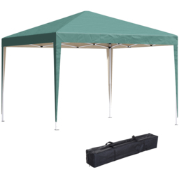 Outsunny 3 x 3m Green Marquee Pop Up Gazebo - Size: 255 x 295 x 295cm - Wilko - thumbnail 3