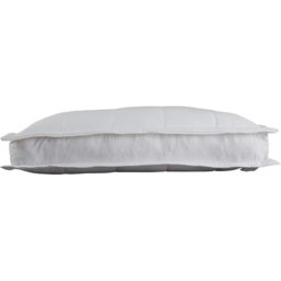 Bellissimo Bamboo Box Pillow - Size: Single - White - Wilko - thumbnail 3