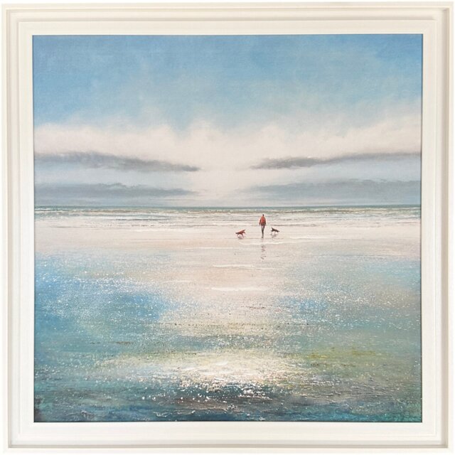 Sanders Distant Horizon Framed Art - Wilko - image 1