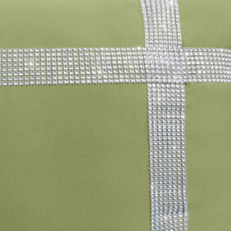 Velosso Diamante Cross Green Filled Cushion 43 x 43cm 2 Pack - Wilko - thumbnail 3