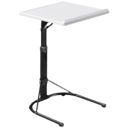 Gr8 Home Folding Laptop Table with Adjustable Tray Black and White - Multi - Wilko - thumbnail 3